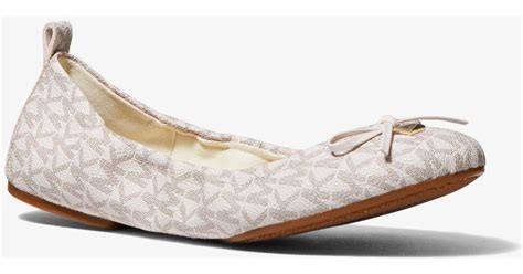 michael kors ballerina shoes|michael kors juliette ballet flats.